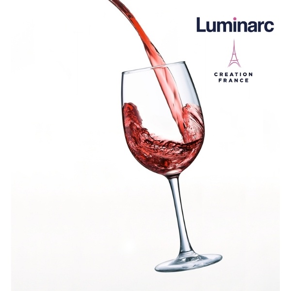 Ly Rượu Vang Thủy Tinh Luminarc World Wine 350ml - L5979 | Phân Phối Chính Hãng