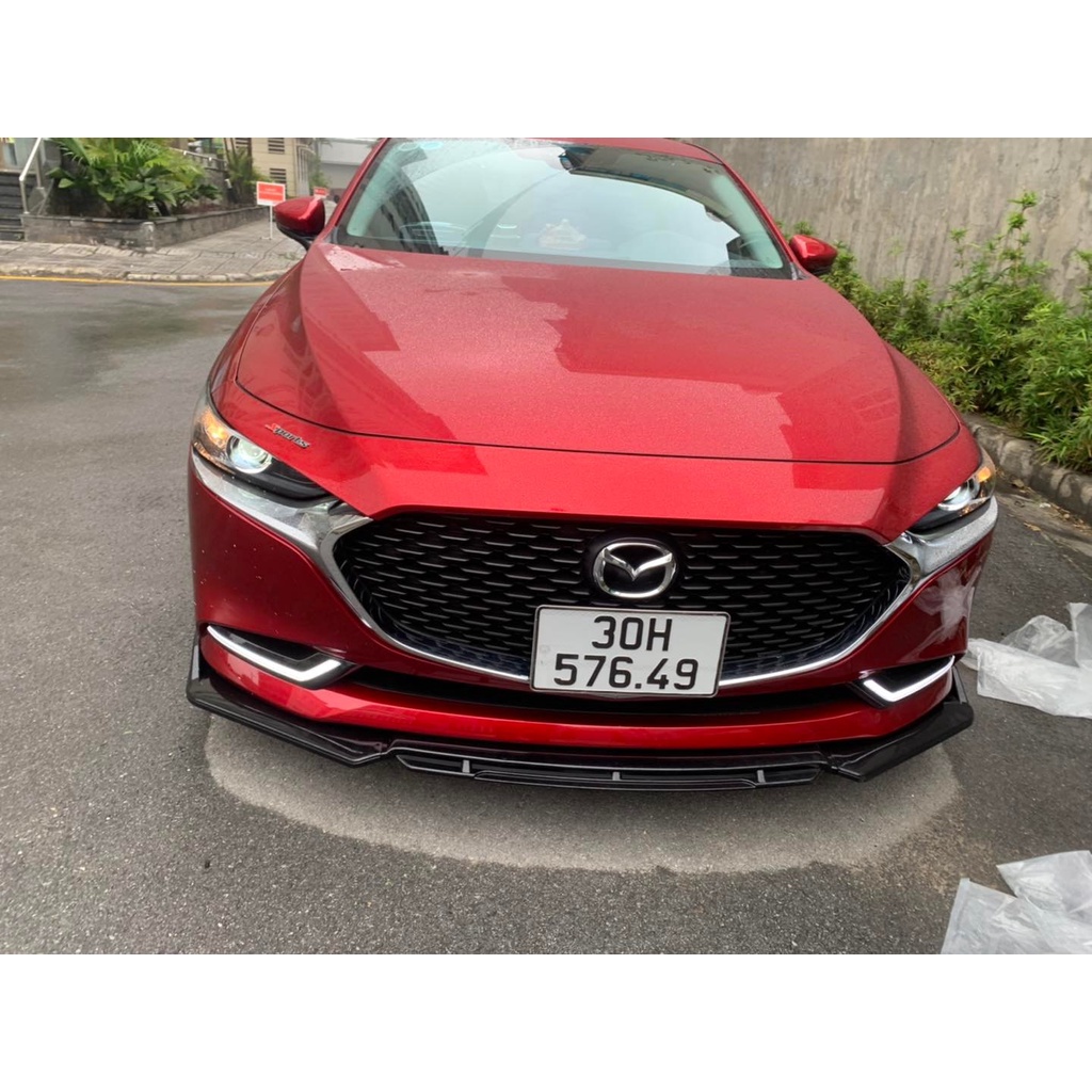 Lip trước/ lippo trước/ Cản trước lắp cho xe mazda3