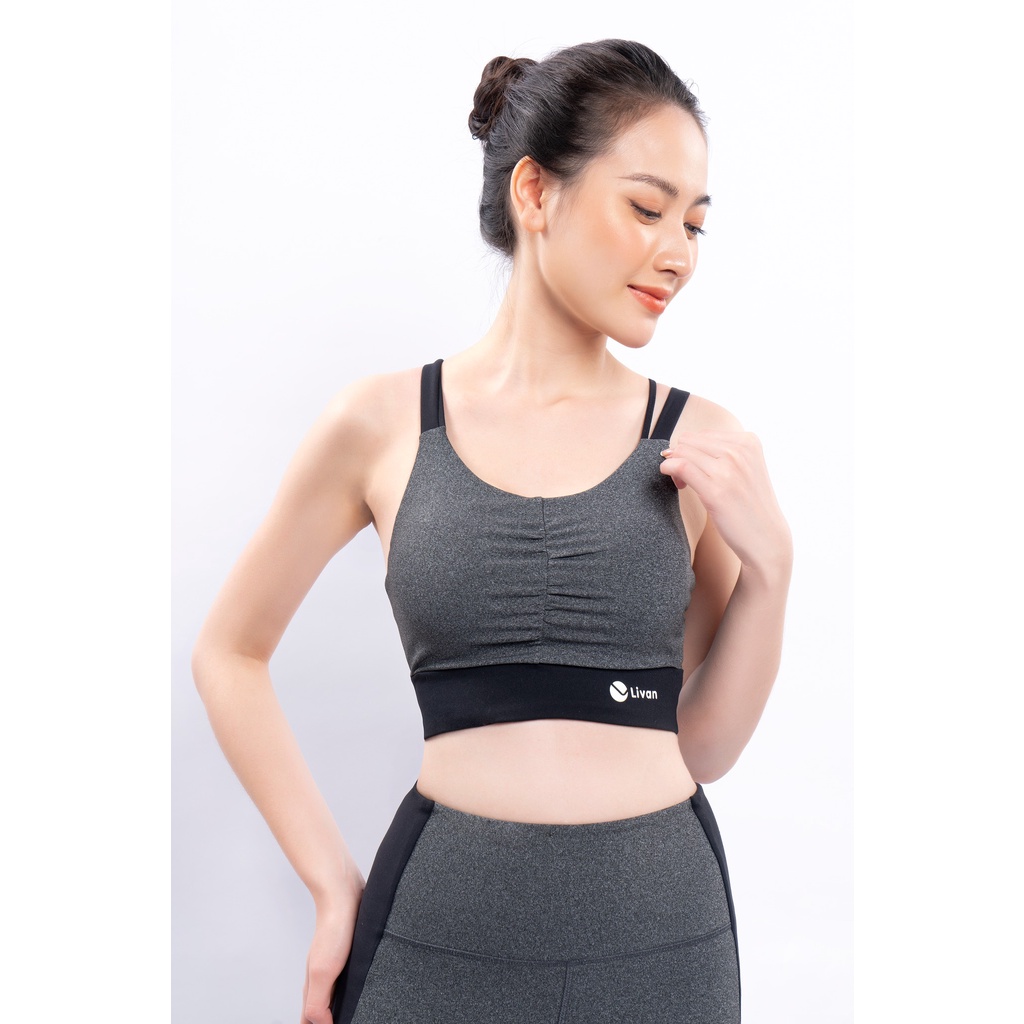 Set đồ tập gym, đồ tập yoga Livan Blooming LV21212206