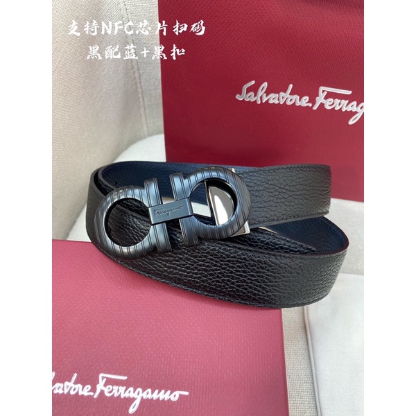 Thắt lưng da thời trang nam cao cấp rộng 3.5cm Salvatore Ferragamo 2023 có nhiều mẫu