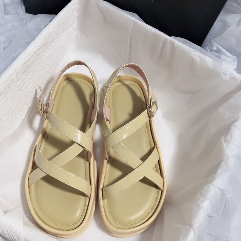 Sandal quai chéo siêu xinh kèm ảnh thật