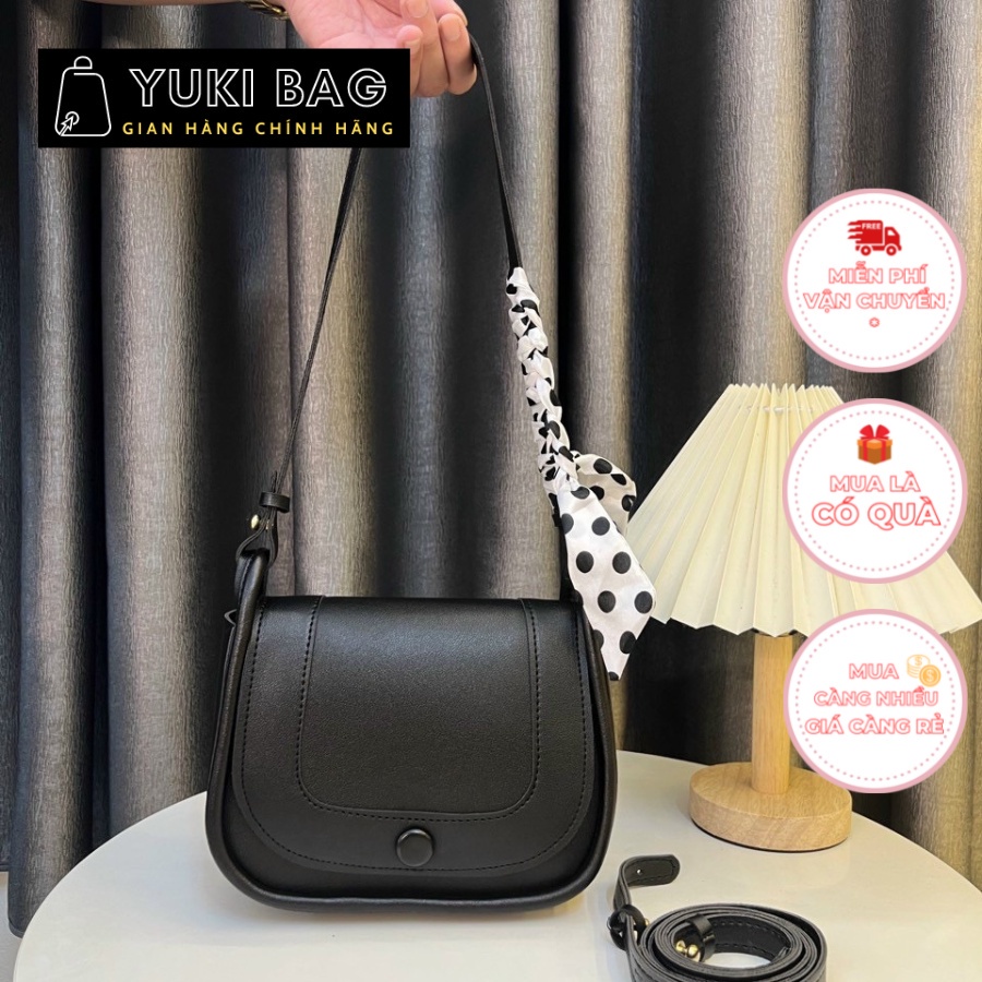 Túi xách nữ đeo chéo, đeo vai Yuki Bag, dùng đi chơi, đi học, đi làm, chất da đẹp, thời trang cao cấp size 21cm YB354