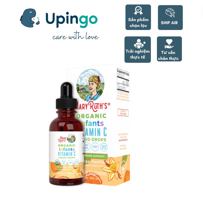 Vitamin C hữu cơ Mary Ruth's - Mỹ
