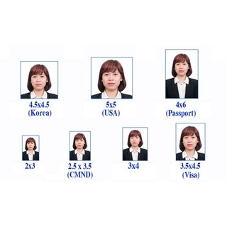 [Cực rẻ] In ảnh thẻ chất lượng cao chỉ cần khách gửi ảnh chụp điện thoại