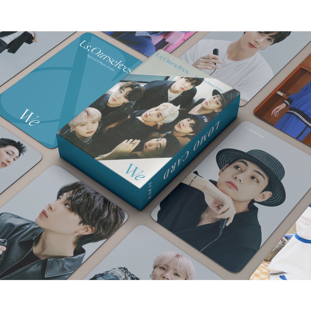 54 Tấm Thẻ Lomo Card nhóm nhạc BTS ALBUM 2022 kpop