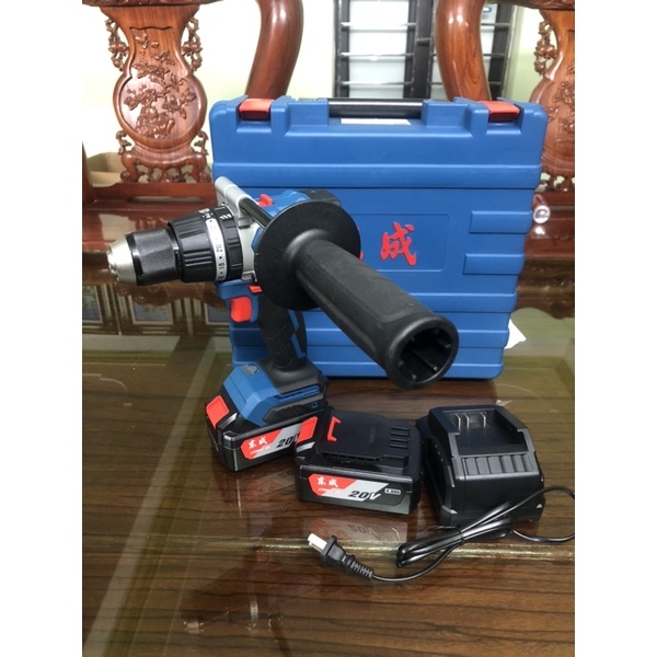 Khoan pin dongcheng dcjz03-13 pin 20v -4ah chính hãng