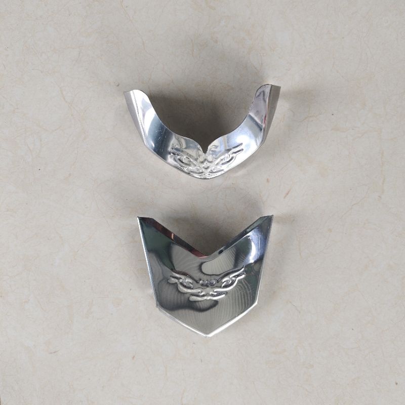 Bộ Dè Trước, Dè sau Air Blade 2016-2019 Inox Carbon, Crom AB Airblade 2017,2018