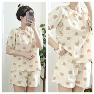 Bộ ngủ đũi cộc tay (HÌNH THẬT ĐỘC QUYỀN nangtho.ct) 3946