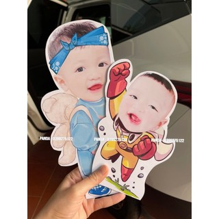 Chibi trang trí sinh nhật, thôi nôi thiết kế