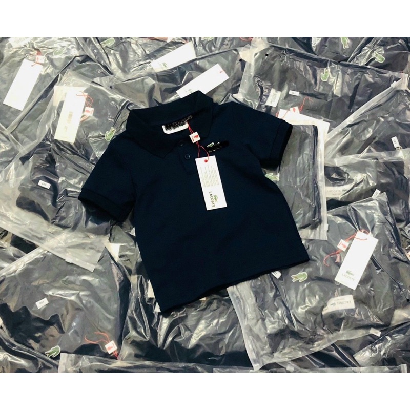 Áo polo ngắn tay LC cho bé trai đi học