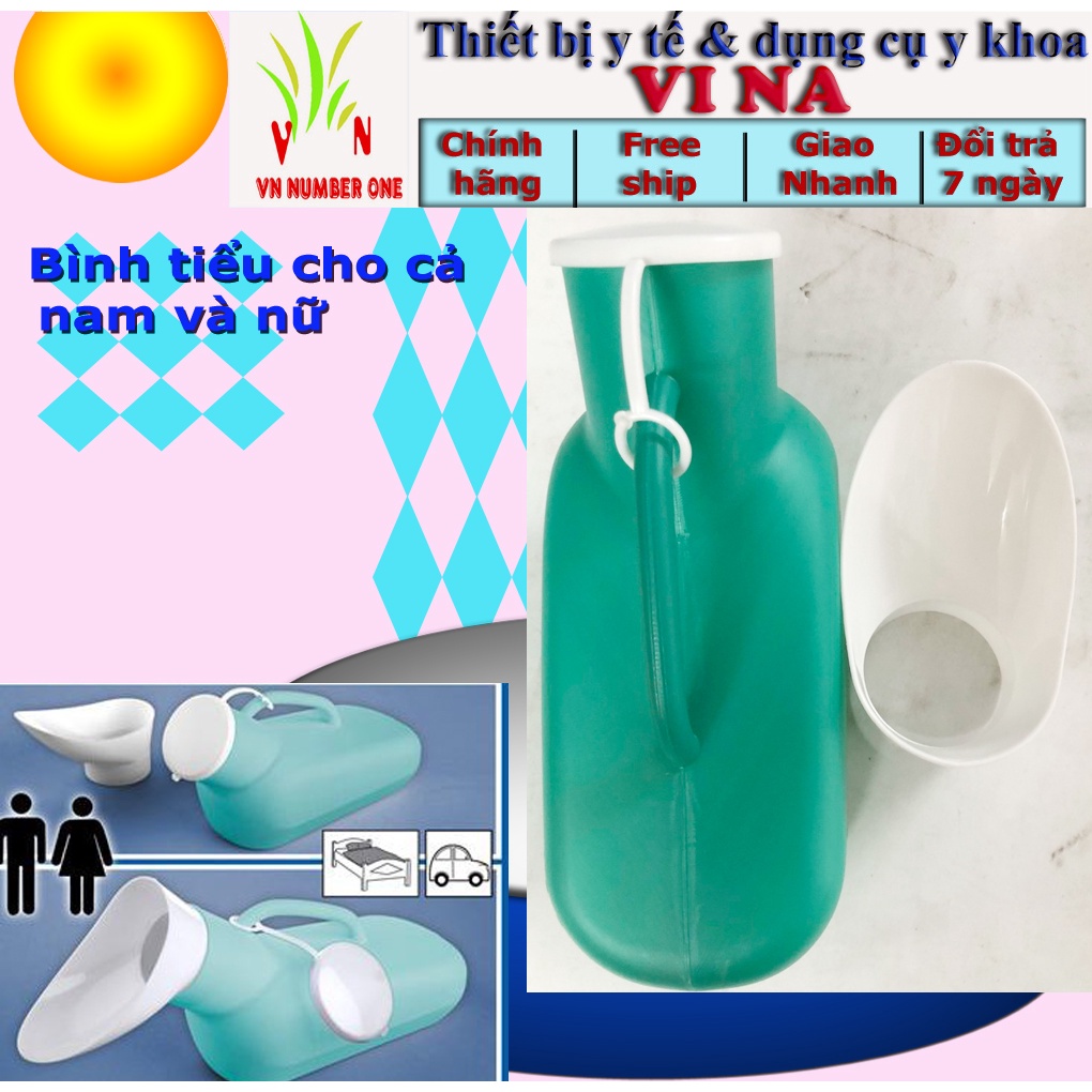 Bình đi tiểu cho nam và nữ TS - 5123 Thương hiệu Đài Loan