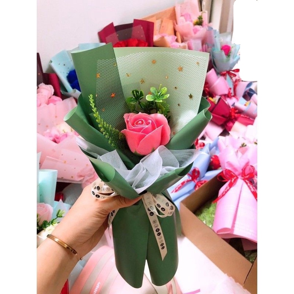 Bó hoa sáp 1 bông