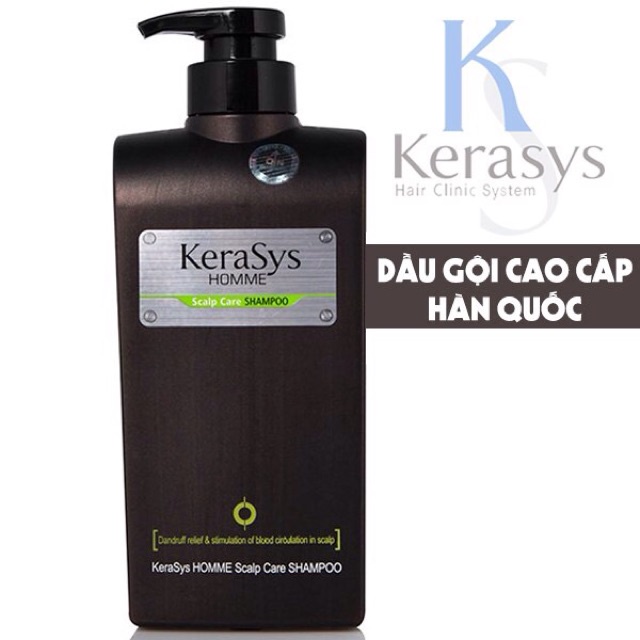 Dầu Gội Ngừa Gàu, Sạch Sâu Kerasys Homme Shampoo - 550ml