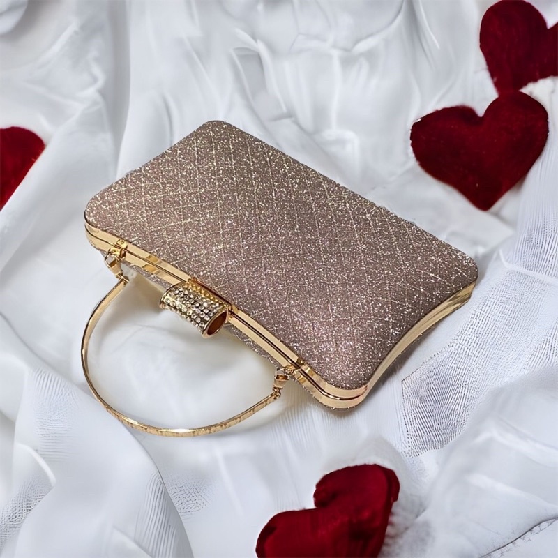 Bóp Đầm Đeo Vai Kết Hạt Thủ Công Hàng Cao Cấp Có Quai{ Nhận giao hoả tốc trong ngày khu vực tphcm}