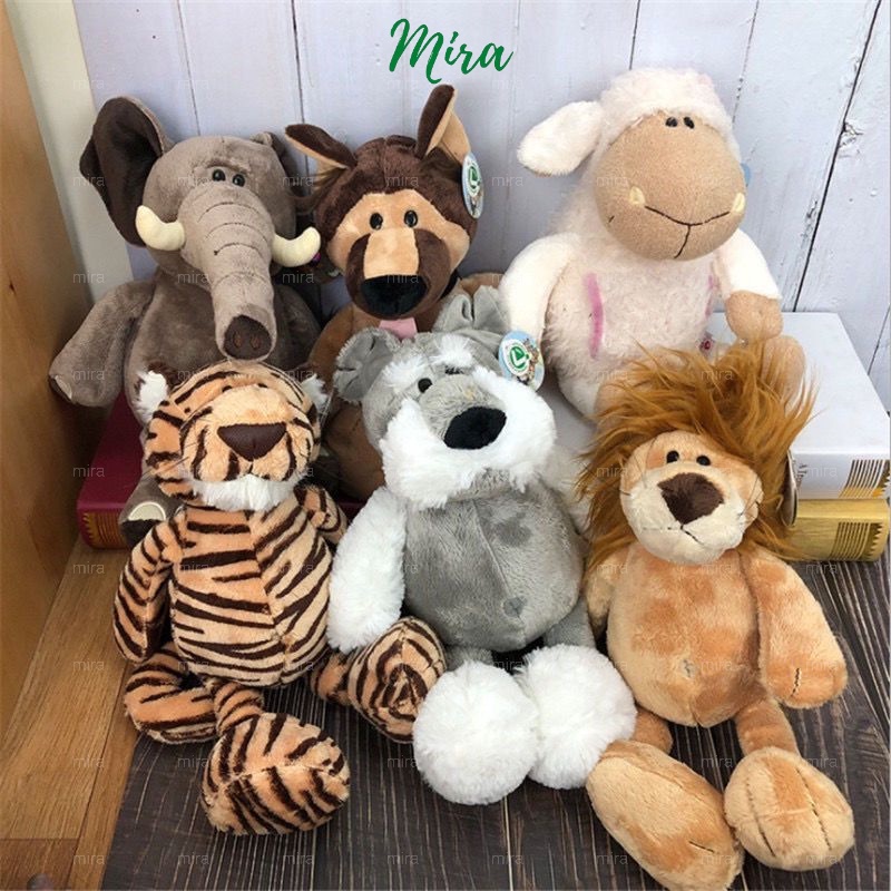 Gấu Bông Chó Bông Cao Cấp 35cm Thương hiệu NICI Búp Bê Thú Nhồi Bông Quà Sinh Nhật  MIRA-GB28025