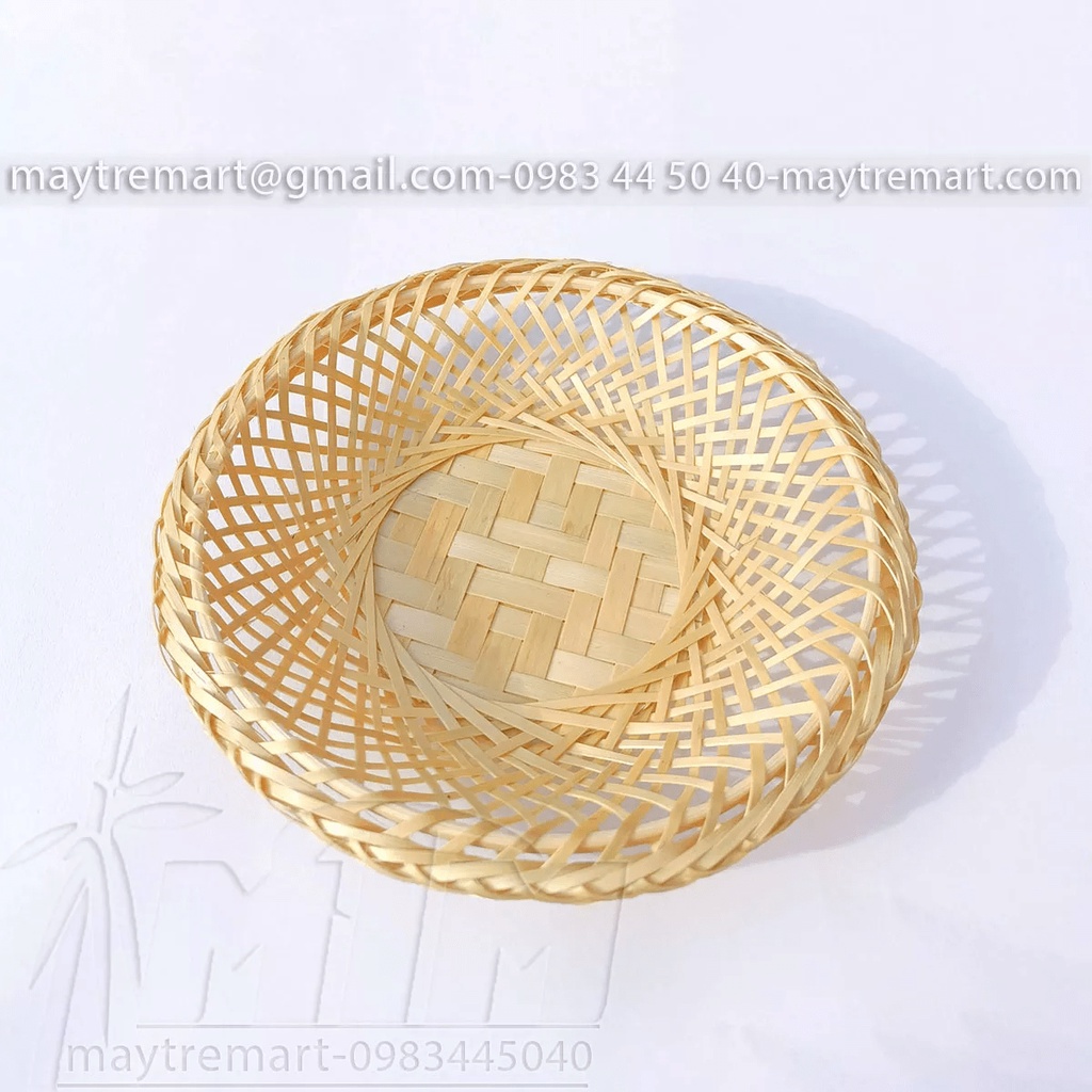 Đĩa tre nhí decor-trang trí đồ ăn, chụp hình