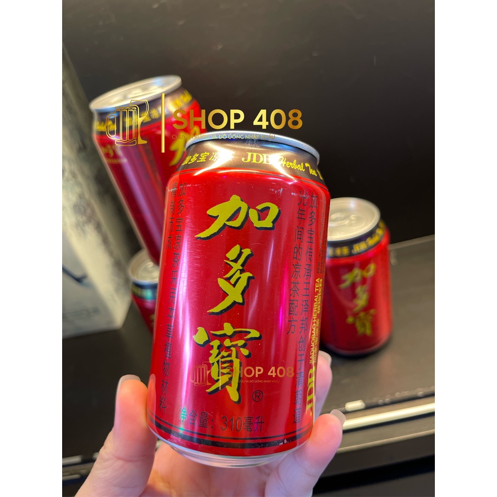 {Lẻ 1 lon} Trà Thảo Mộc (Nước sâm) JiaDuoBao - Hàng chính hãng công ty
