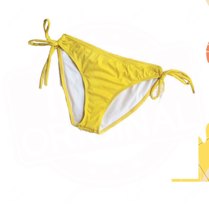 Quần bơi nữ, bikini lẻ dạng chip tam giác sexy màu xanh, vàng, đen (tuyển si)