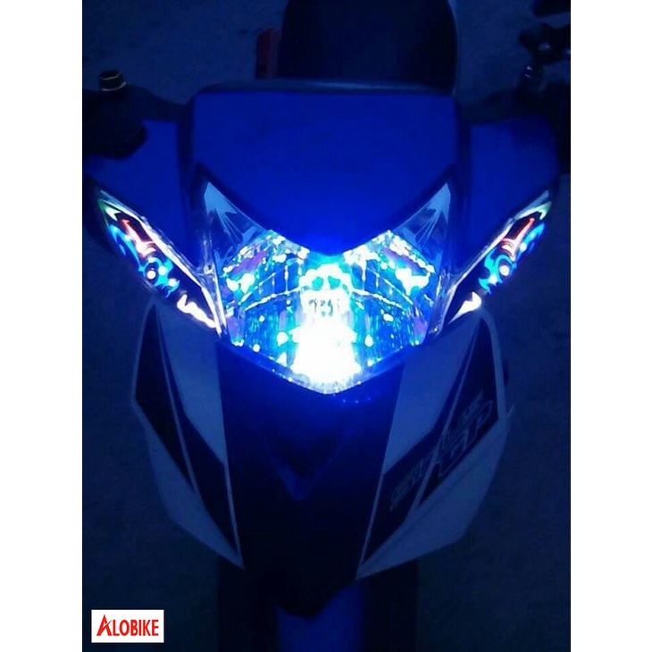 ĐÈN LED T10 GẮN DEMI, ĐỒNG HỒ, XINHAN XE FUTURE, RSX, WAVE CÓ 5 MÀU