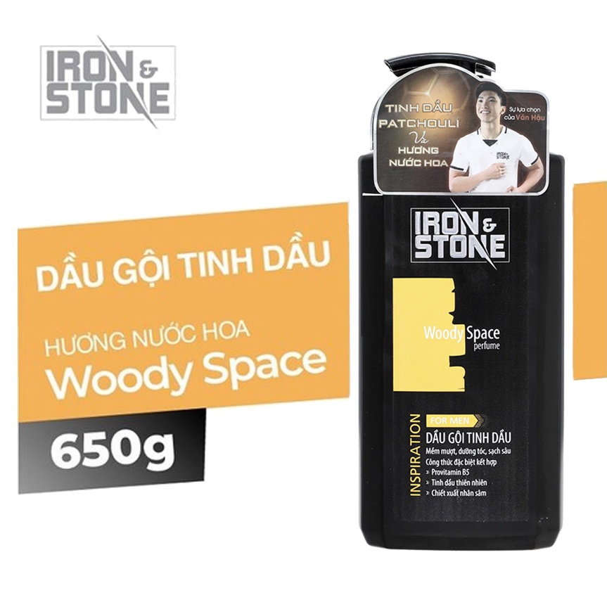 Sữa tắm nam Iron Stone 650g