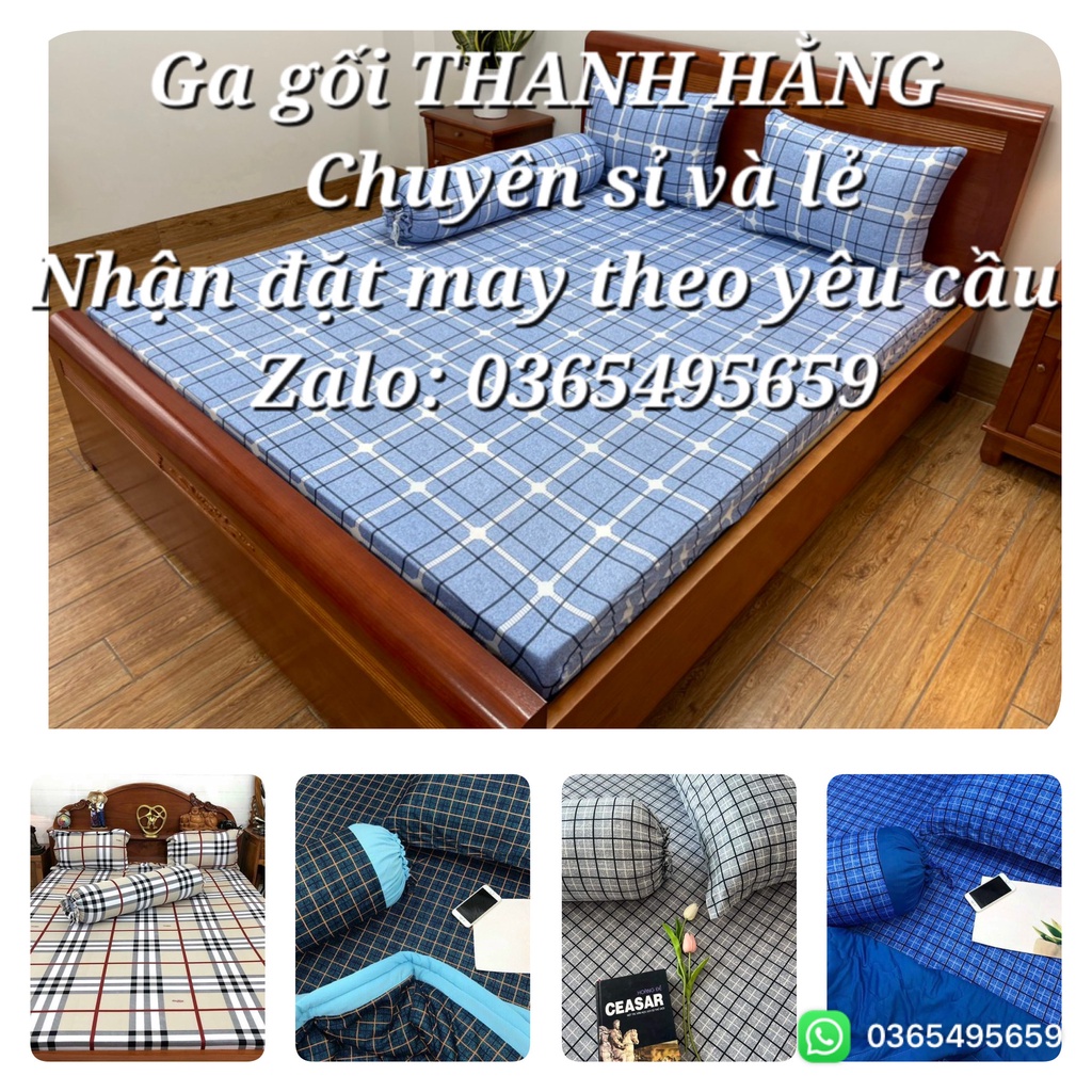 Ga giường lẻ thun lạnh Hàn Quốc cao cấp ( Đủ kích thước, không áo gối)