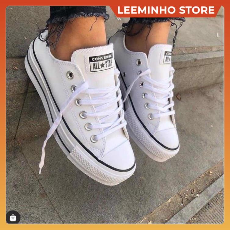 GIÀY SNEAKER CON.VERS ALL STAR CLASIC ĐEN TRẮNG , GIẦY THÊ THẢO NAM NỮ CVS CỔ CAO THẤP ĐẾ CAO HÀNG SC Leeminho shop