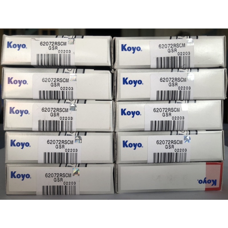 Vòng bi  Nhật KOYO 6207 2RSCM nhập khẩu, sử dụng cho động cơ tua lớn, chịu tải nặng