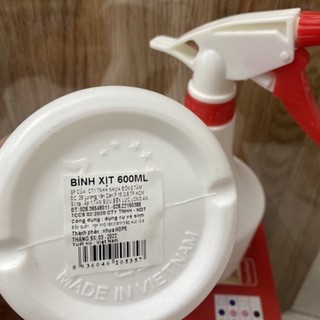 bình xịt nước cao cấp 600ml