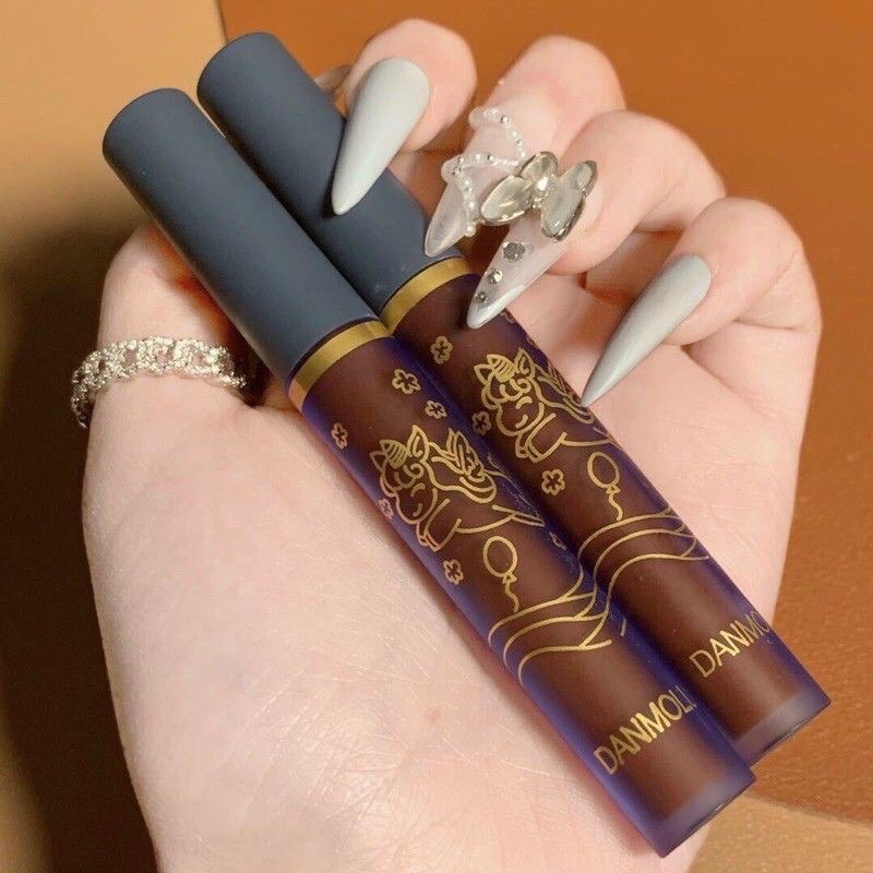 Set 4 SON KEM DANMOLU Mềm Mướt Môi