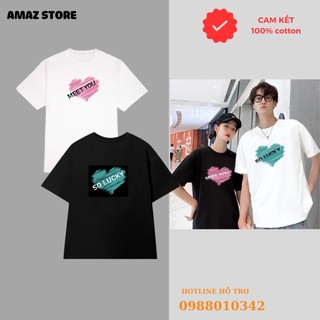 Áo Đôi Nam Nữ Oversize Trái Tim AM21
