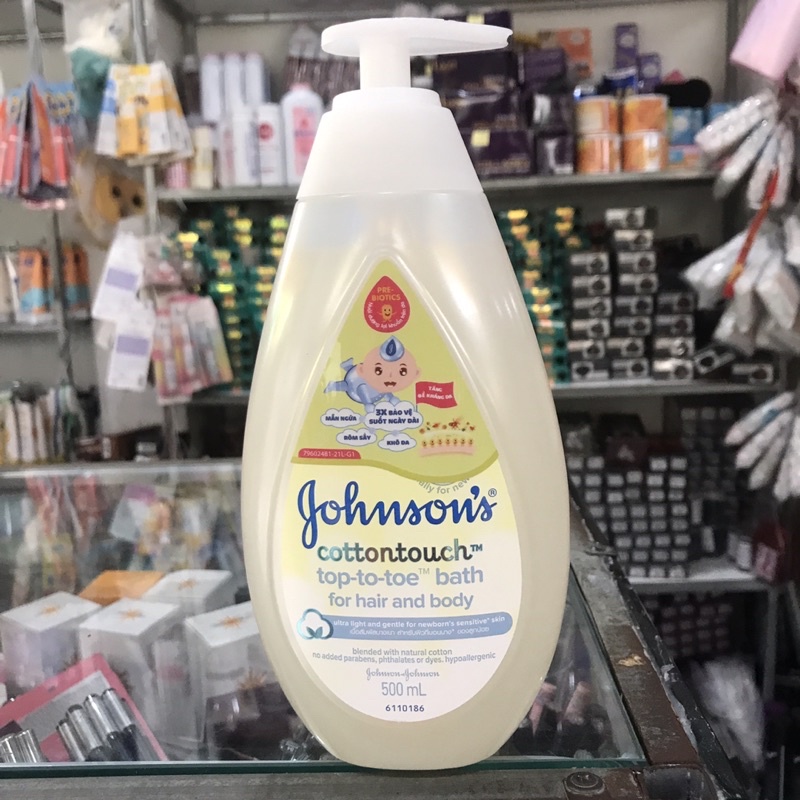 Tắm Gội Johnson’s Cottontouch 200-500ml