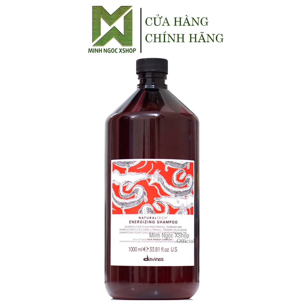 Dầu gội chống rụng tóc Davines Naturaltech Energizing Shampoo 1000ML