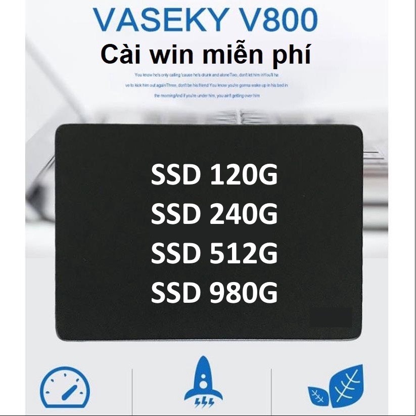 Ổ cứng SSD Vaseky V800 120GB, 240GB, 512GB ,1T - Hàng chính hãng