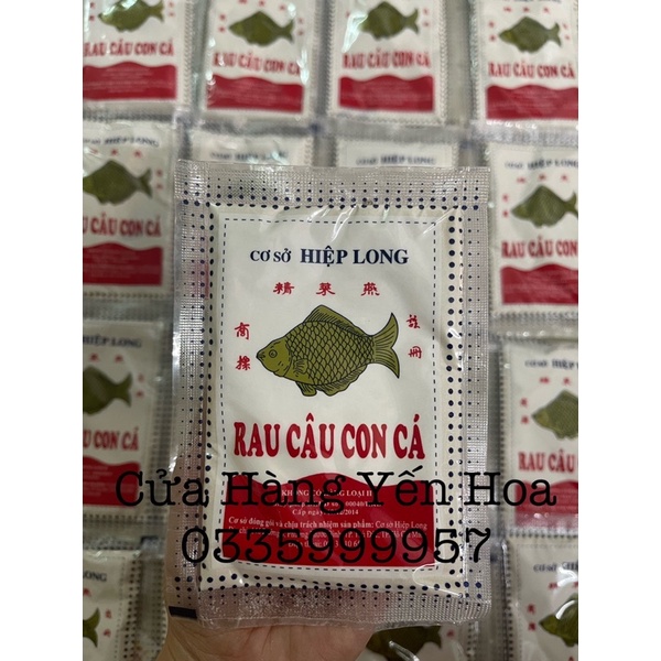 Bột Rau Câu Con Cá Giòn - Cơ Sở Hiệp Long 25gam