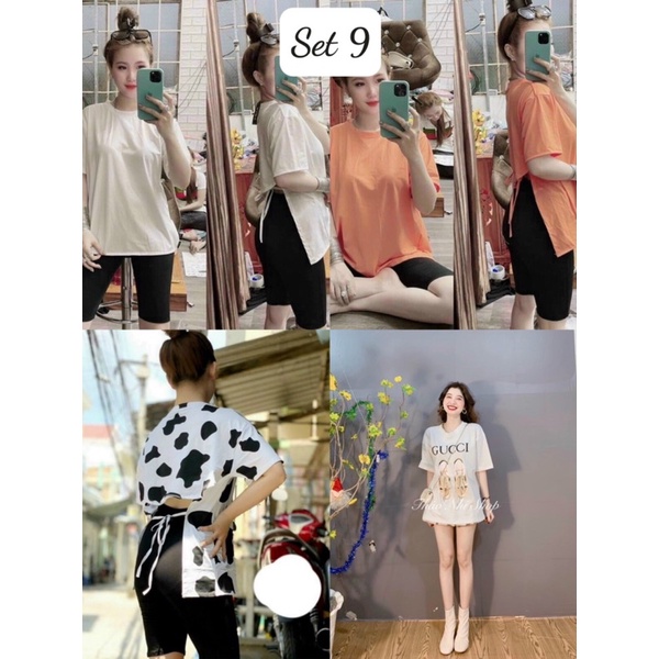 Set 4 Áo Chỉ 100k