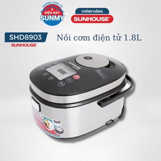 Nồi cơm điện tử Sunhouse mama 1.8 lít SHD8903 - bảo hành chính hãng