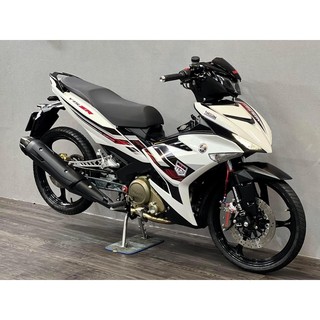 Dàn áo exciter 150 trắng đen tem y15zr đời 2023