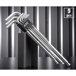 [JAPAN] Bộ lục giác Nhật hệ " inch " KTC HL259BSP gồm 9 cỡ từ 1/16 đến 3/8