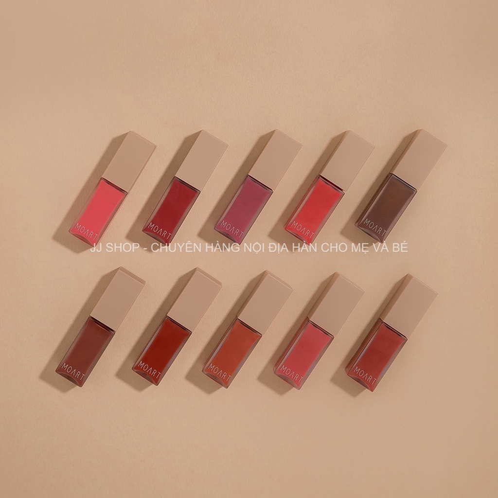 Son Bán Lì Dạng Nước MOART Velvet Tint 9ml Hàn Quốc
