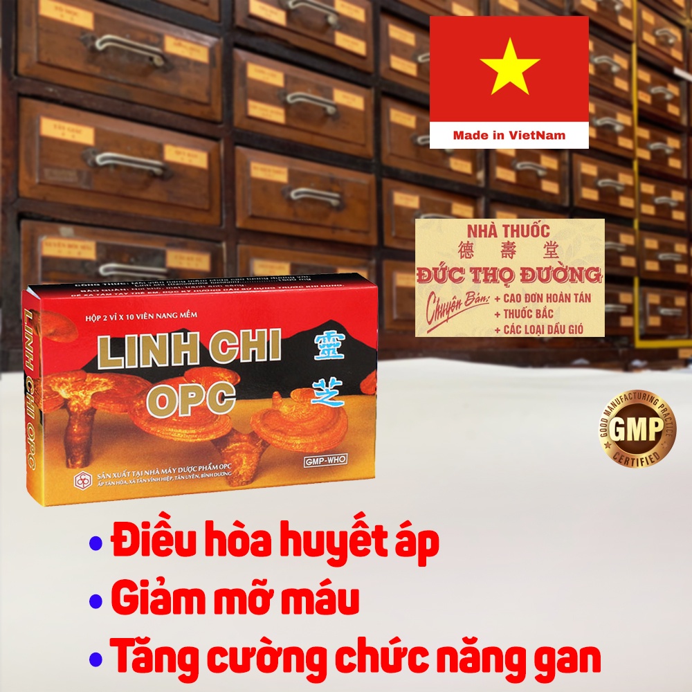Combo 5 hộp Linh Chi OPC