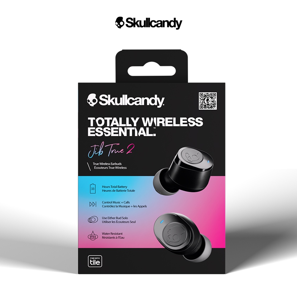 Tai nghe nhét tai không dây Skullcandy JIB TRUE 2 WIRELESS - Hàng chính hãng