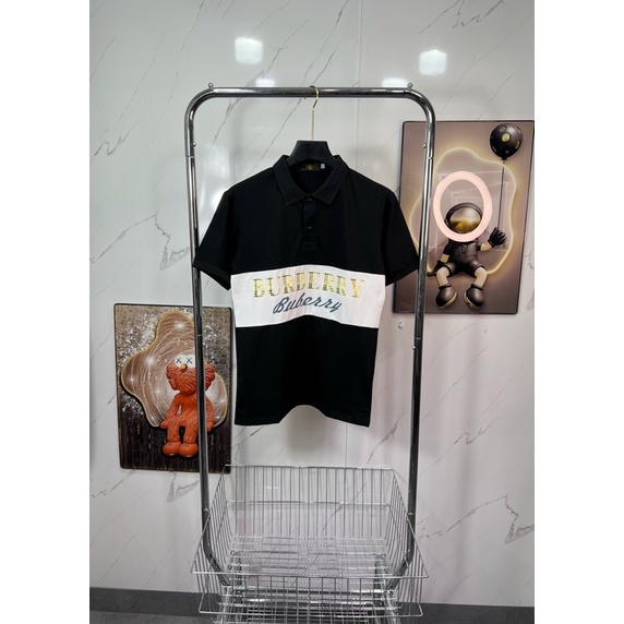 áo thun cổ trụ cotton 100% hình shop tự chụp