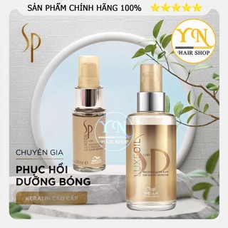 Tinh dầu SP Wella Luxeoil Reconstructive Elixir dưỡng bóng mượt tóc Đức