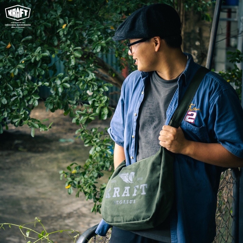 TÚI ĐEO CHÉO KRART V4 - VINTAGE - PHONG CÁCH