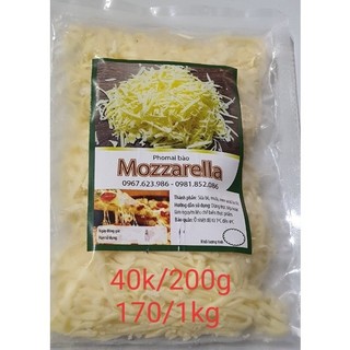Phomai mozzarella bào 200g