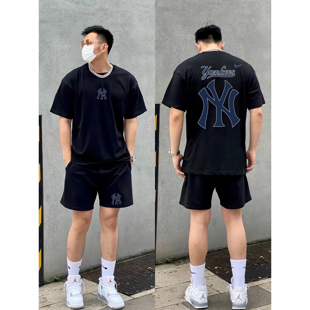 Bộ Hè Nam NY Phối Cực Đẹp Chất Vải Mát Cho Mùa Hè