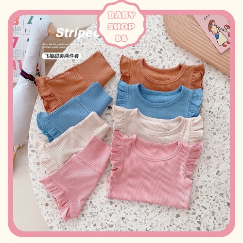 Bộ quần áo cho bé trai bé gái 3-17kg M12.02-2