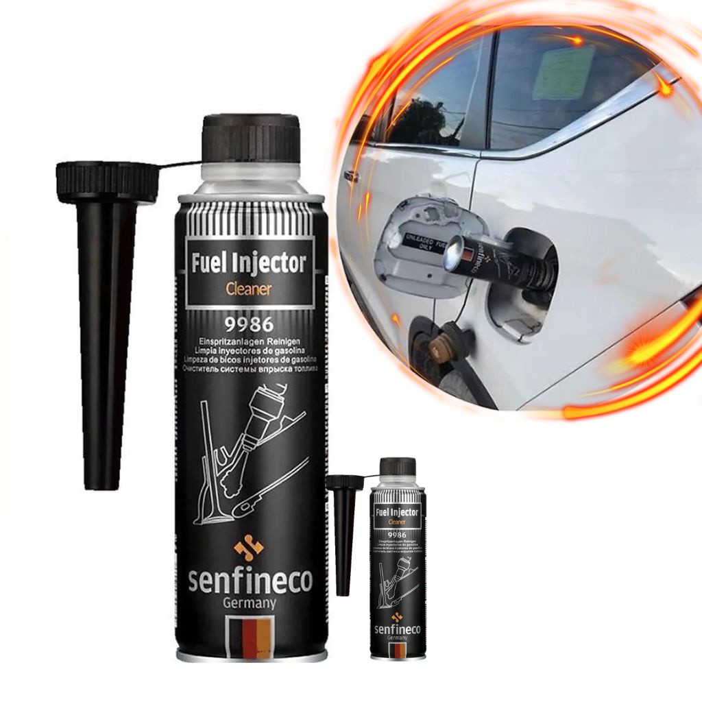 Dung dịch vệ sinh buồng đốt kim phun ô tô Senfineco 9986 Fuel Injector Cleaner dung tích 300ml