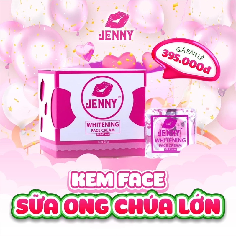 KEM FACE SỮA ONG CHÚA JENNY
