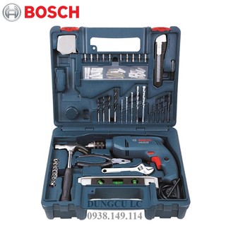 Bộ máy khoan động lực Bosch GSB 550 RE (bộ Set 100 món)